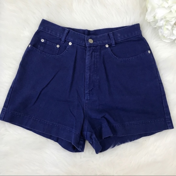 bp Pants - BP Navy Blue High Waist Jean Shorts